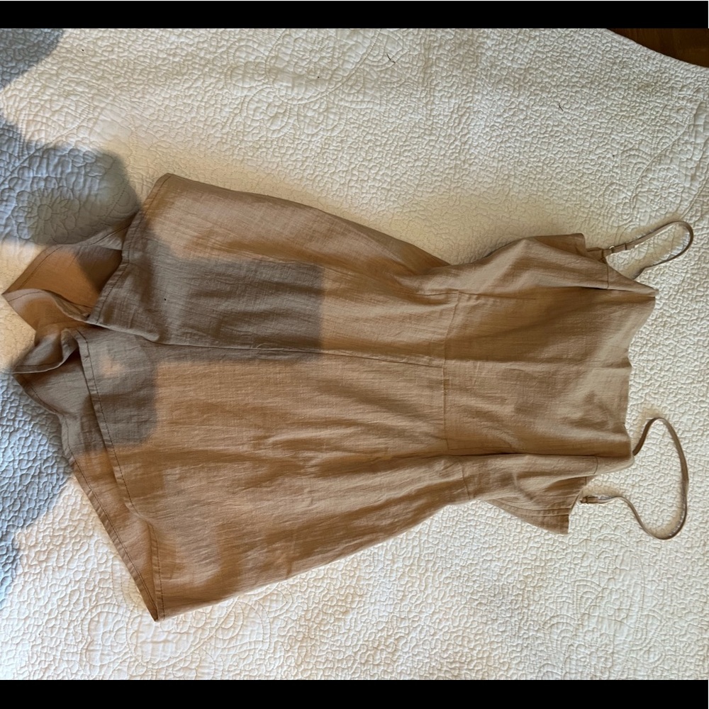 Reverse Xs romper, back tie